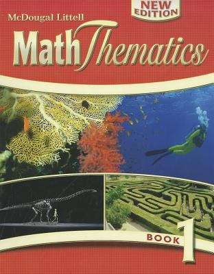 Book cover of McDougal Littell Math Thematics New Edition, Book 1