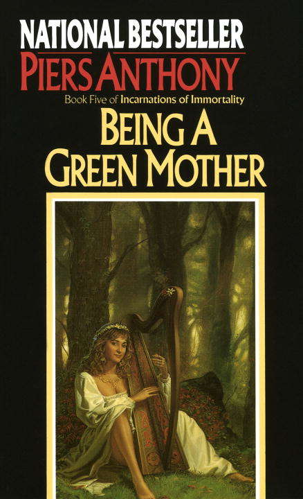 Book cover of Being a Green Mother (Incarnations of Immortality #5)