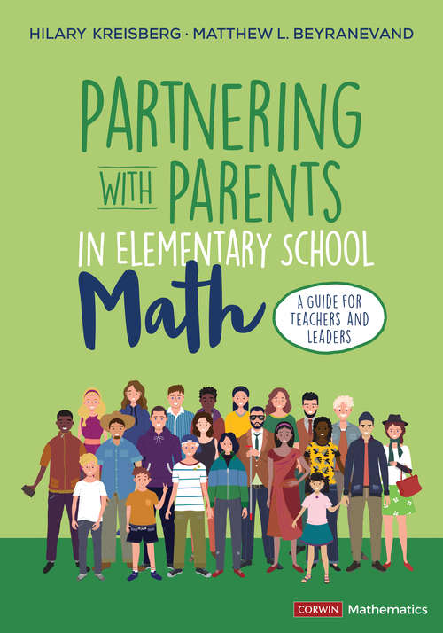 Book cover of Partnering With Parents in Elementary School Math: A Guide for Teachers and Leaders (Corwin Mathematics Series)