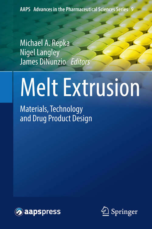 Book cover of Melt Extrusion