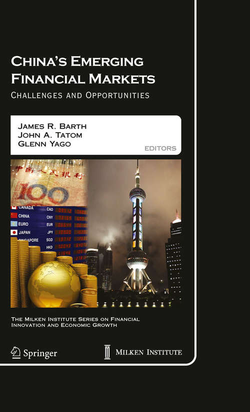 Book cover of China's Emerging Financial Markets