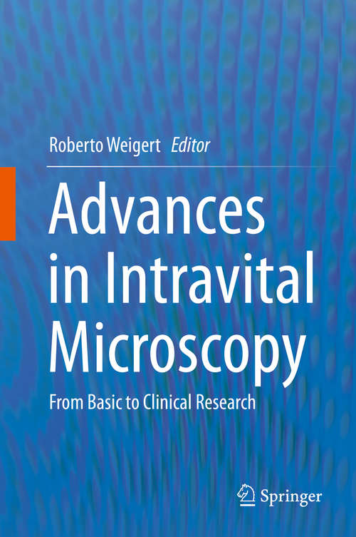 Book cover of Advances in Intravital Microscopy