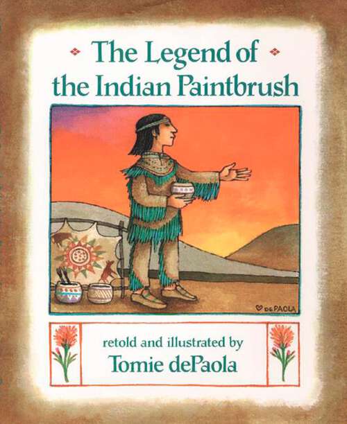 Book cover of The Legend of the Indian Paintbrush