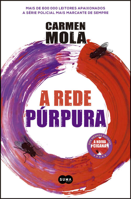 Book cover of A rede púrpura