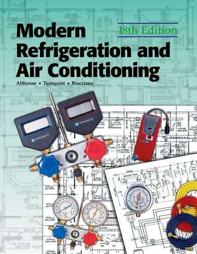 Book cover of Modern Refrigeration and Air Conditioning