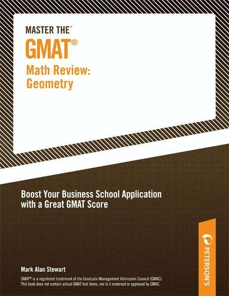 Book cover of Master the GMAT--Math Review: Geometry