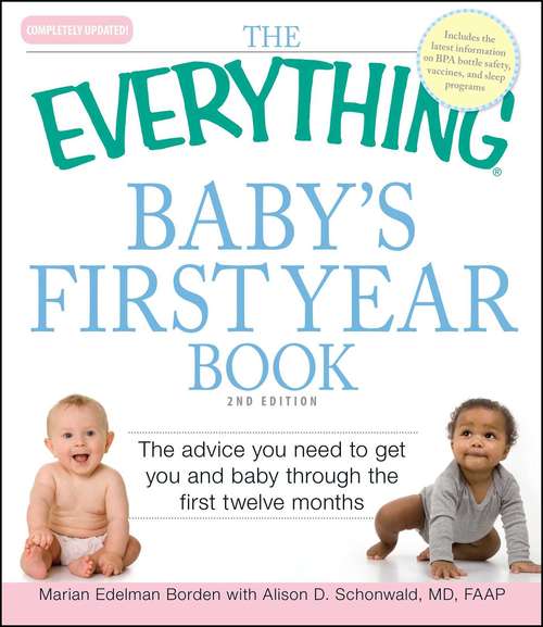 Book cover of The Everything Baby's First Year Book
