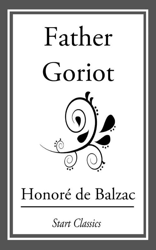 Book cover of Father Goriot