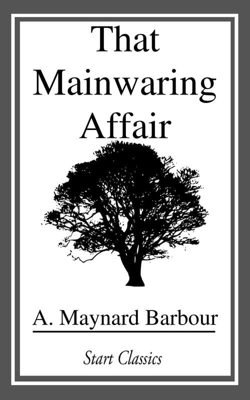 Book cover of That Mainwaring Affair