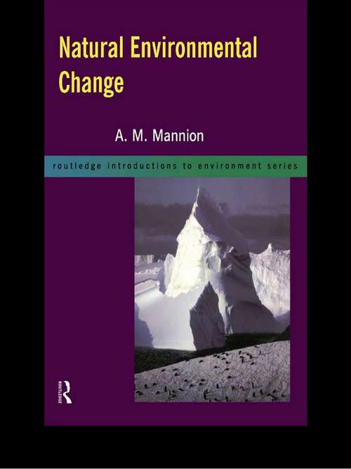Book cover of Natural Environmental Change