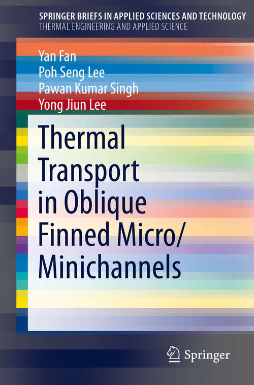 Thermal Transport in Oblique Finned Micro/Minichannels