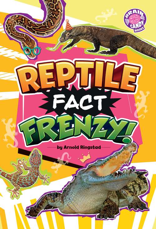 Book cover of Reptile Fact Frenzy!