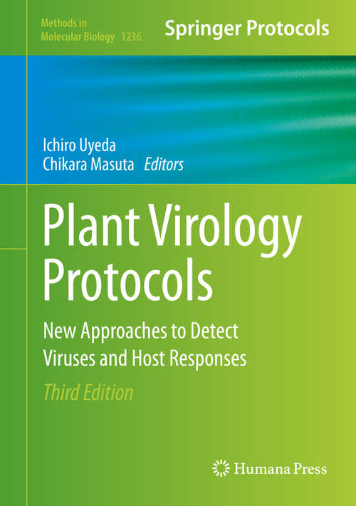 Book cover of Plant Virology Protocols