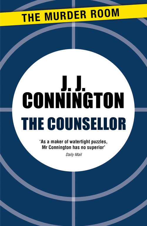 Book cover of The Counsellor