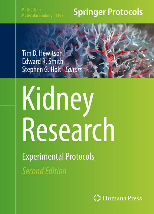 Book cover of Kidney Research