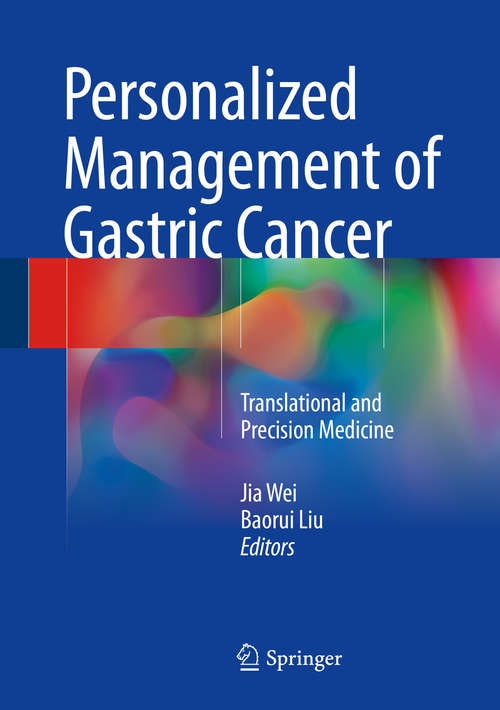 Book cover of Personalized Management of Gastric Cancer