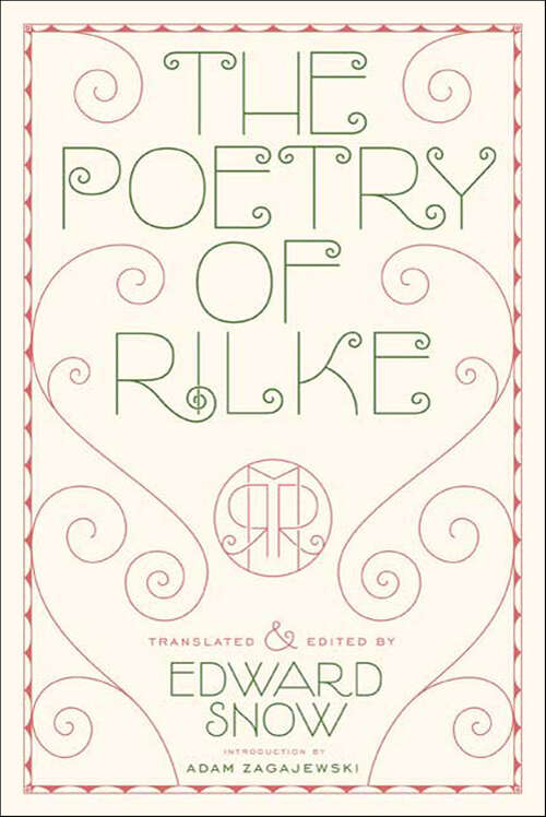 Book cover of The Poetry of Rilke