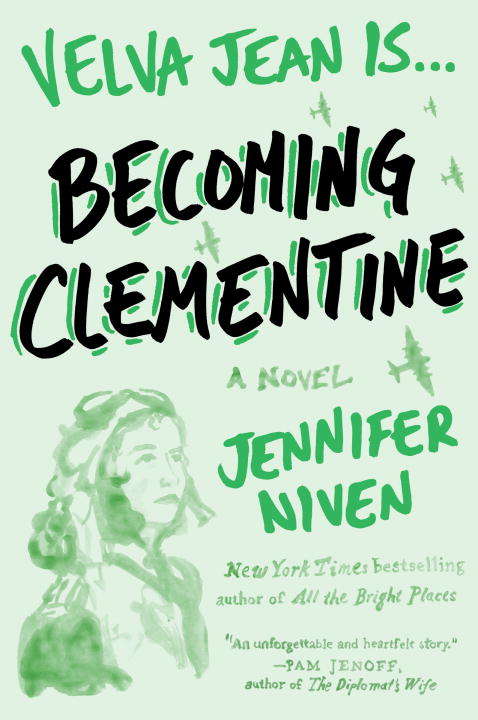 Book cover of Becoming Clementine: Book 3 in the Velva Jean series