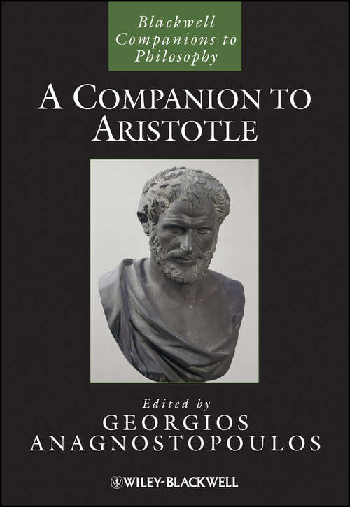 Book cover of A Companion to Aristotle (2) (Blackwell Companions to Philosophy #51)
