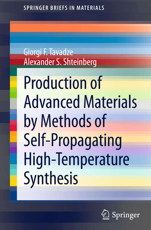 Book cover of Production of Advanced Materials by Methods of Self-Propagating High-Temperature Synthesis
