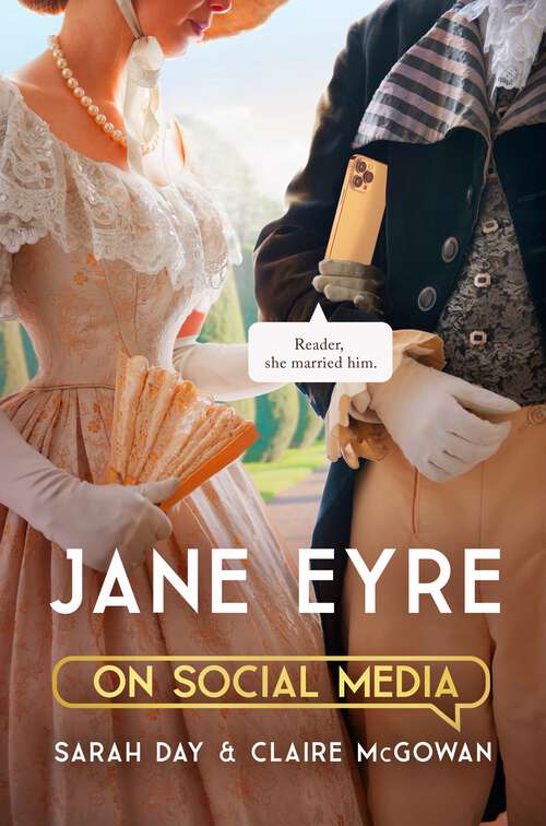 Book cover of Jane Eyre on Social Media: The perfect gift for Brontë fans