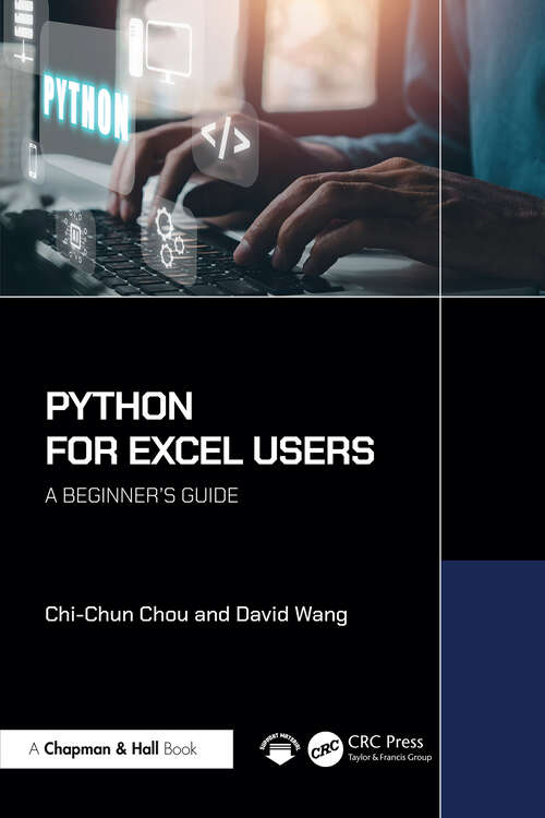 Book cover of Python for Excel Users: A Beginner's Guide (1)