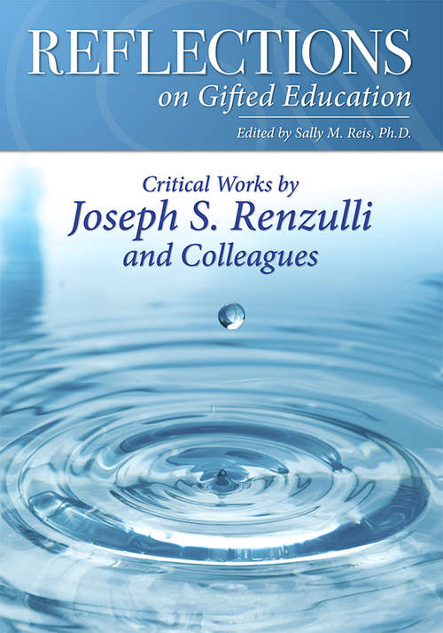 Book cover of Reflections on Gifted Education