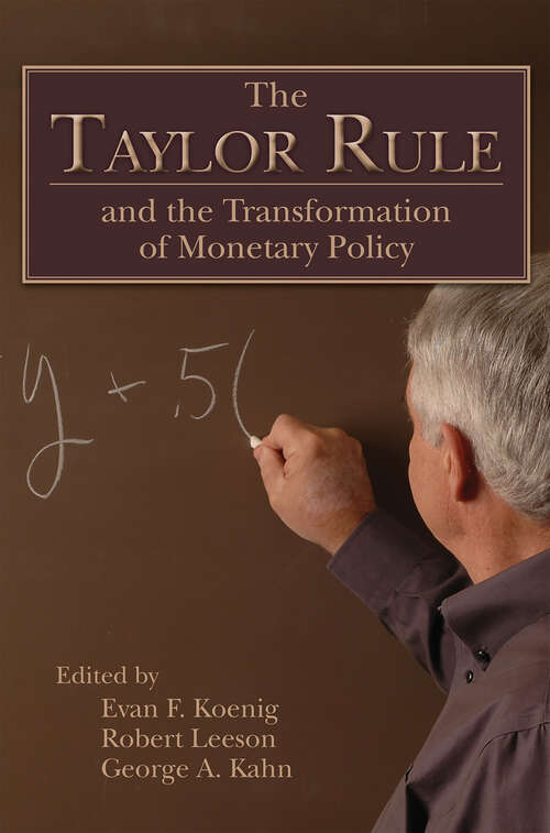 Book cover of The Taylor Rule and the Transformation of Monetary Policy