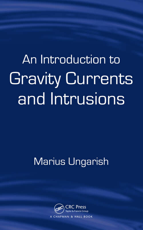 Book cover of An Introduction to Gravity Currents and Intrusions (1)