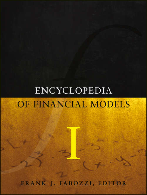 Cover image of Encyclopedia of Financial Models, Volume II
