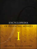 Encyclopedia of Financial Models, Volume II