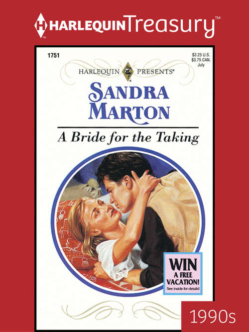 Book cover of A Bride for the Taking