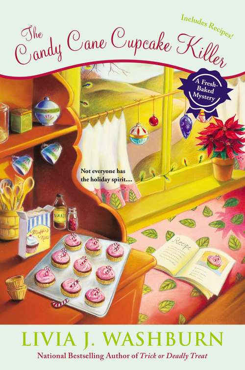 Book cover of The Candy Cane Cupcake Killer: A Fresh-Baked Mystery