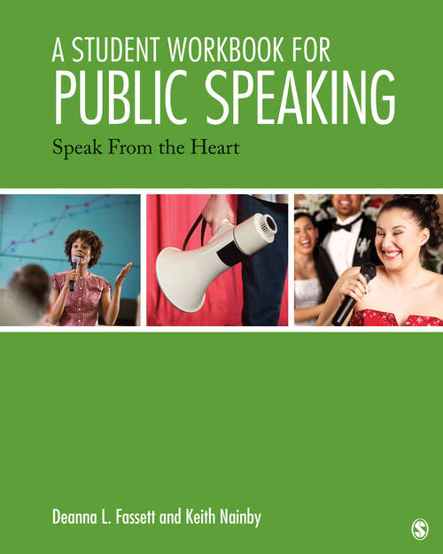 Book cover of A Student Workbook for Public Speaking: Speak From the Heart