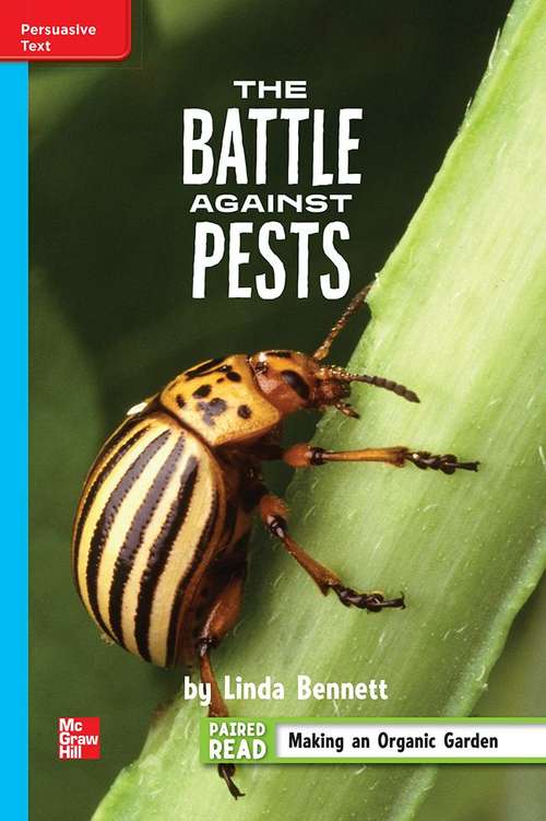 Book cover of The Battle Against Pests [On Level, Grade 4]