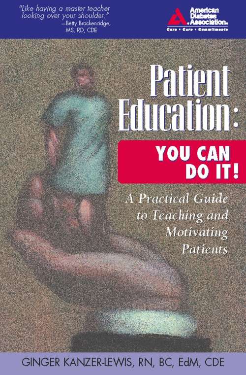 Book cover of Patient Education: You Can Do It!