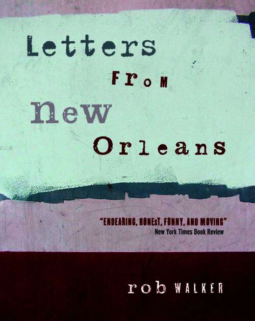 Book cover of Letters from New Orleans