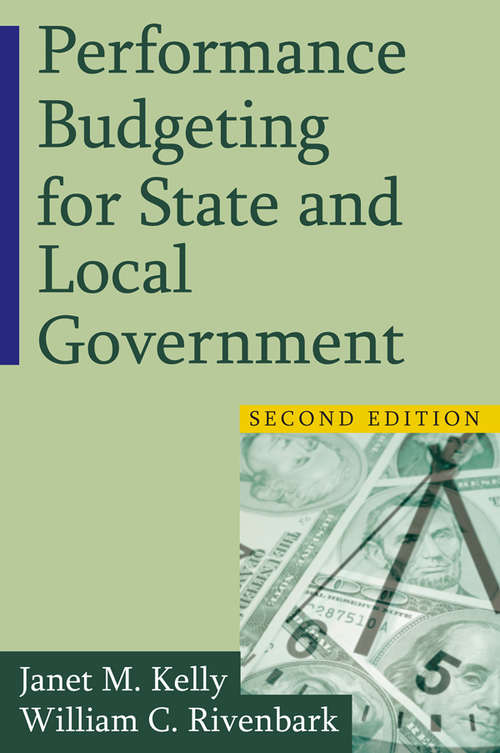 Book cover of Performance Budgeting for State and Local Government (2)