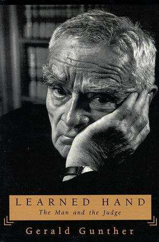 Book cover of Learned Hand: The Man and the Judge
