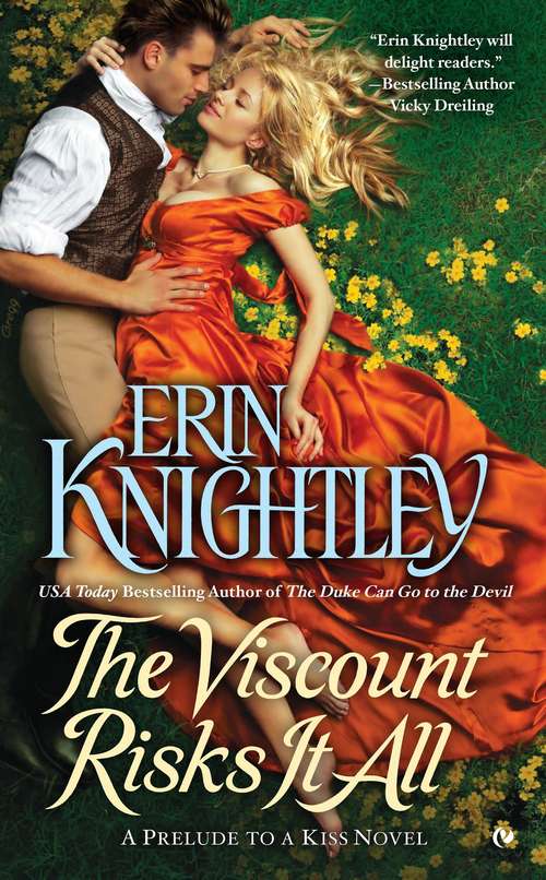 Book cover of The Viscount Risks It All: A Prelude to a Kis