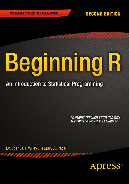 Book cover of Beginning R