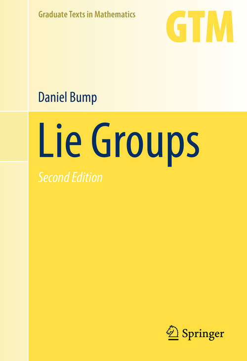 Book cover of Lie Groups
