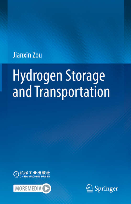 Book cover of Hydrogen Storage and Transportation