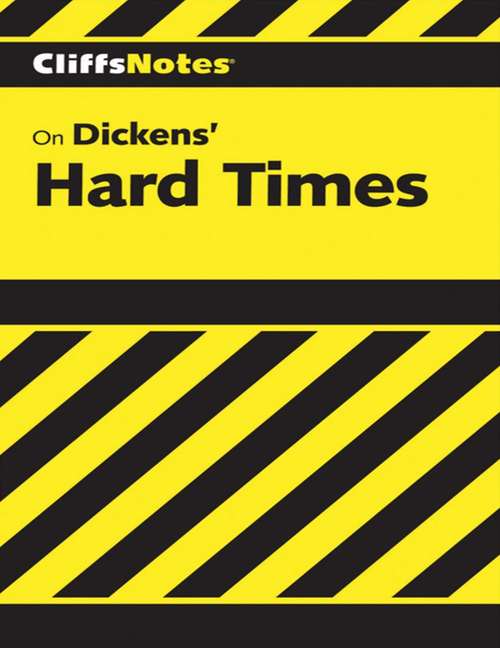 Book cover of CliffsNotes on Dickens' Hard Times