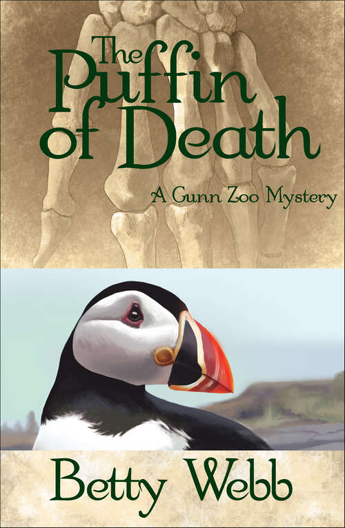 Book cover of The Puffin of Death: A Gunn Zoo Mystery (Gunn Zoo Series #4)