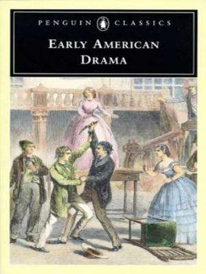 Book cover of Early American Drama