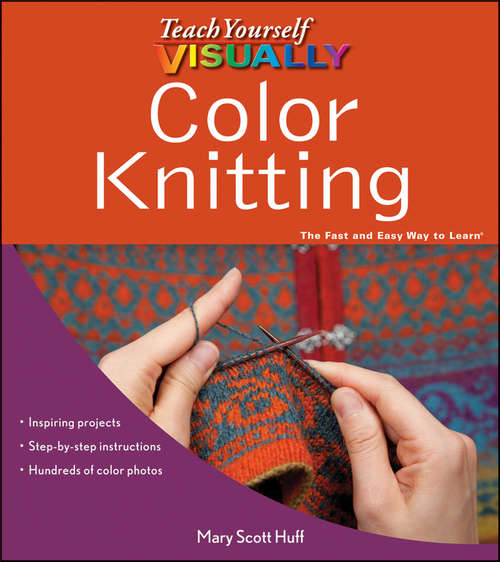 Book cover of Teach Yourself VISUALLY Color Knitting