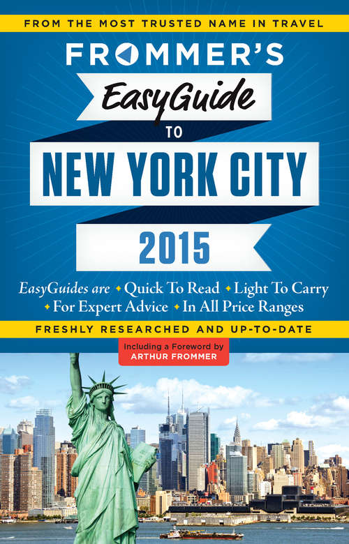 Book cover of Frommer's EasyGuide to New York City 2014