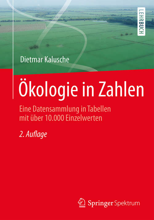 Book cover of Ökologie in Zahlen