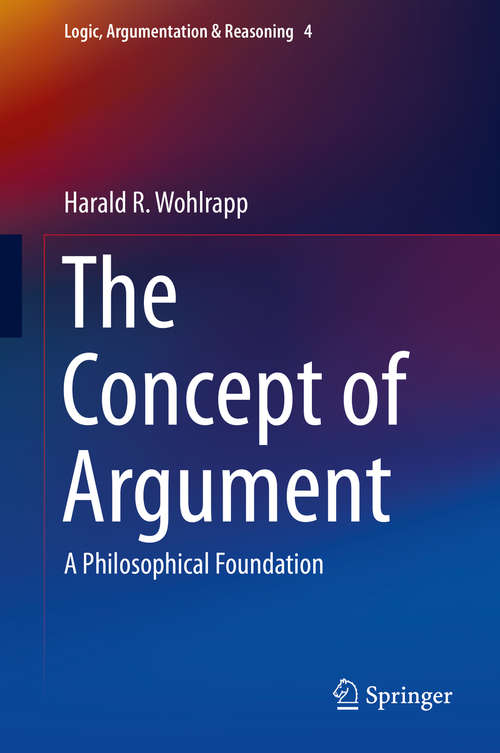 Book cover of The Concept of Argument